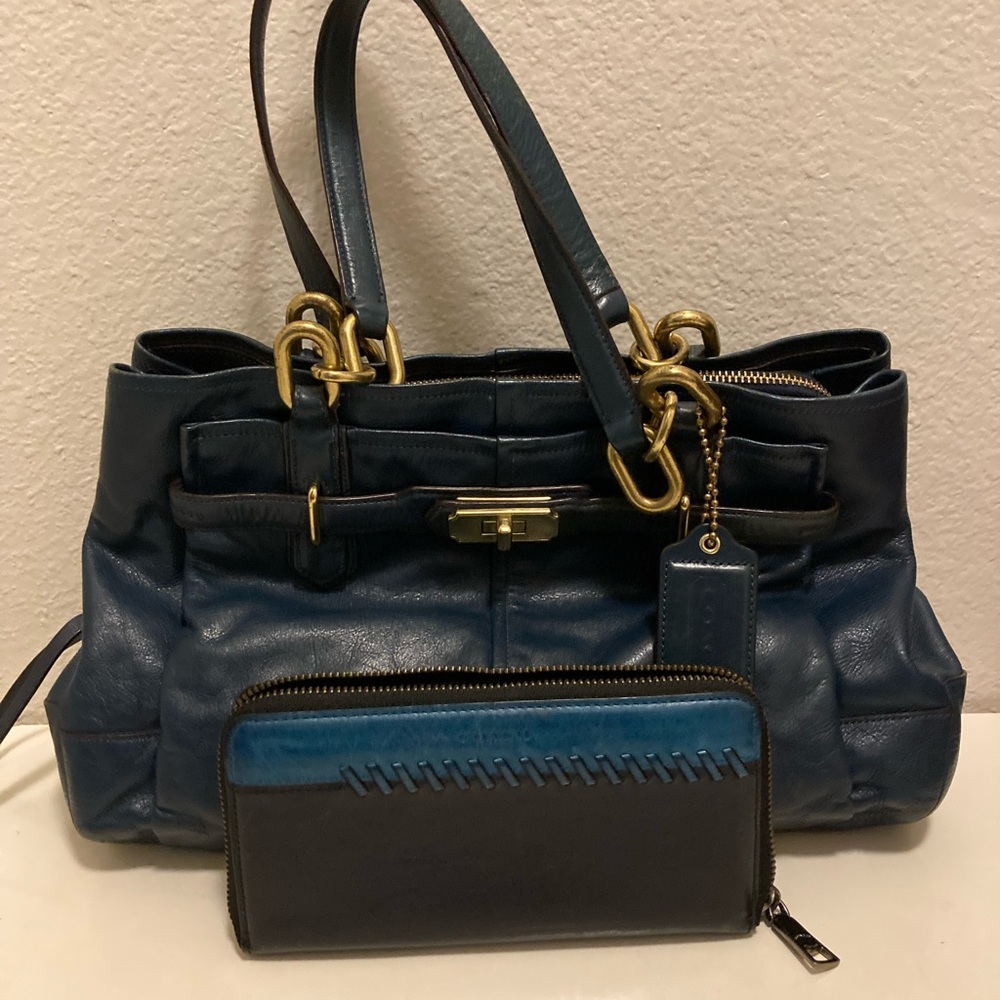 Coach Purse and Wallet Bundle
